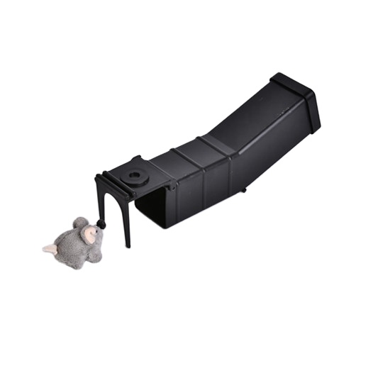 17x4.1x4.1см PP Пластиковый мышиный туннель Catch Alive Профессиональное решение для борьбы с вредителями 0
