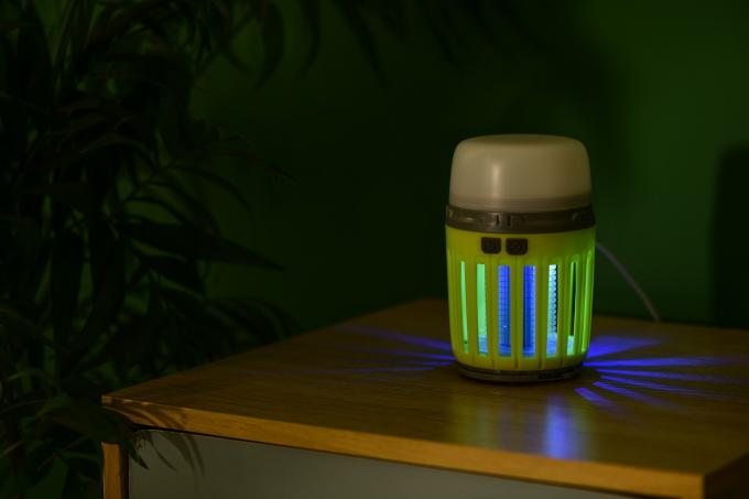 267g IPX4 водонепроницаемая кемпингная ночная лампа UV Bug Zapper перезаряжаемая лампа для комаров 2
