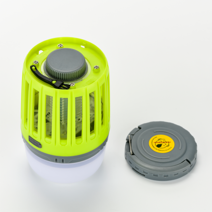 267g IPX4 водонепроницаемая кемпингная ночная лампа UV Bug Zapper перезаряжаемая лампа для комаров 5