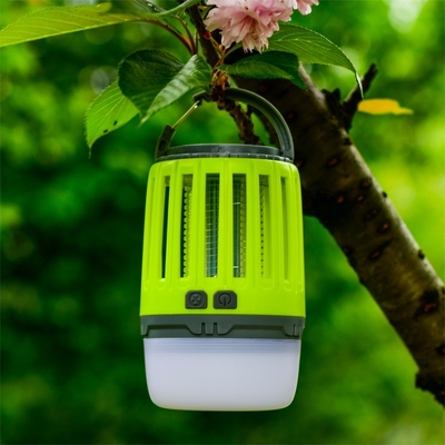 Хорошая цена. 267g IPX4 водонепроницаемая кемпингная ночная лампа UV Bug Zapper перезаряжаемая лампа для комаров онлайн