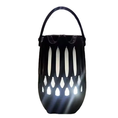 Хорошая цена. Портативный наружный убойник комаров Bug Zapper Flame Night Light Bluetooth водонепроницаемое питание батареи и USB онлайн